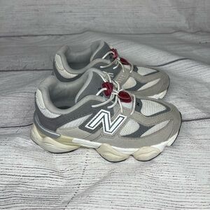 New Balance 9060 Kids Size 10 Rain Cloud/Castlerock Gray Shoes